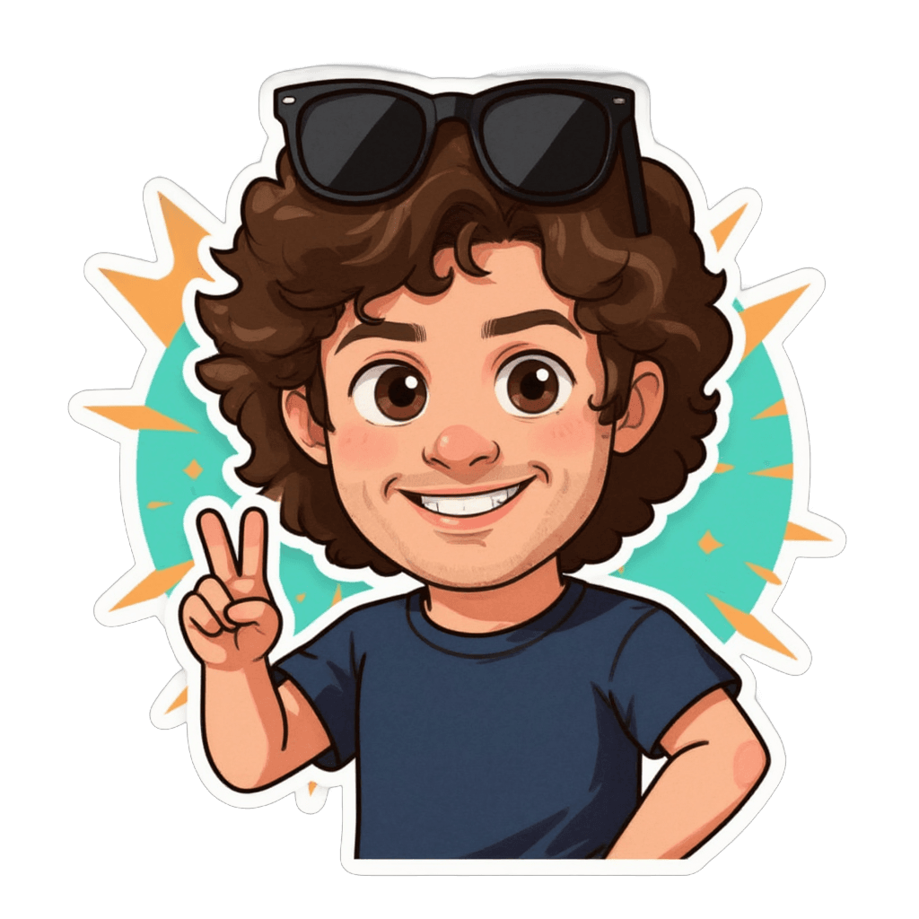 Man sticker